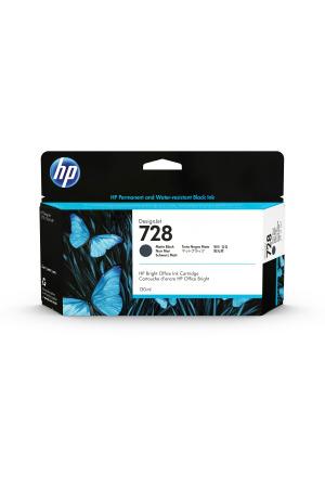 HP Tinte No.728 130ml matte black