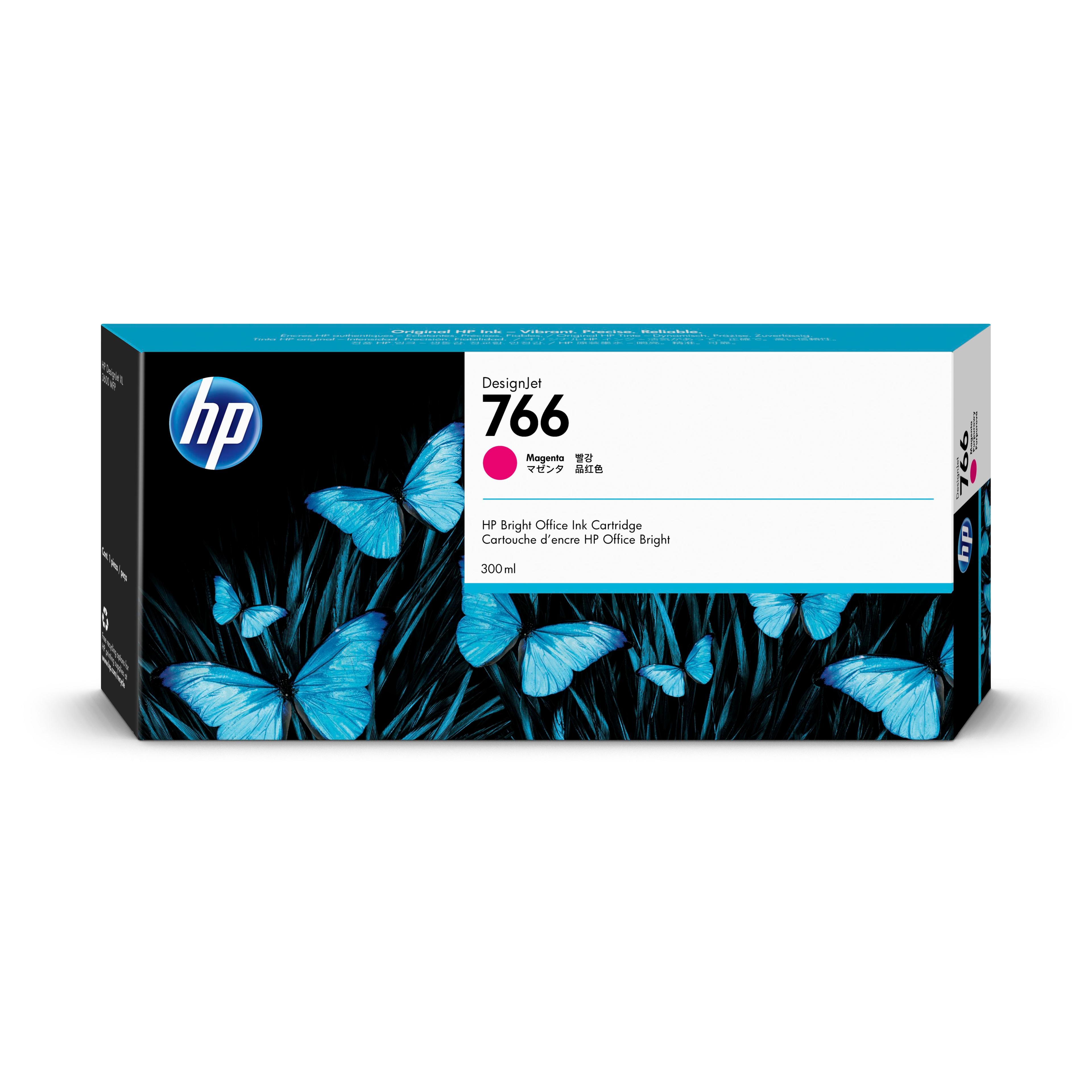 HP Tinte No.766 300ml Magenta