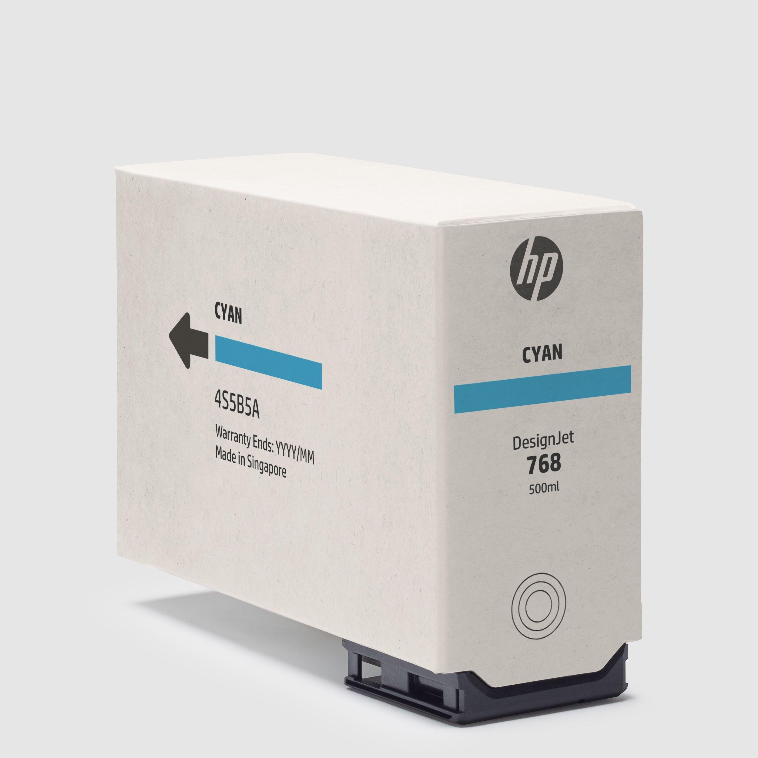 HP Tinte No.768 500ml cyan