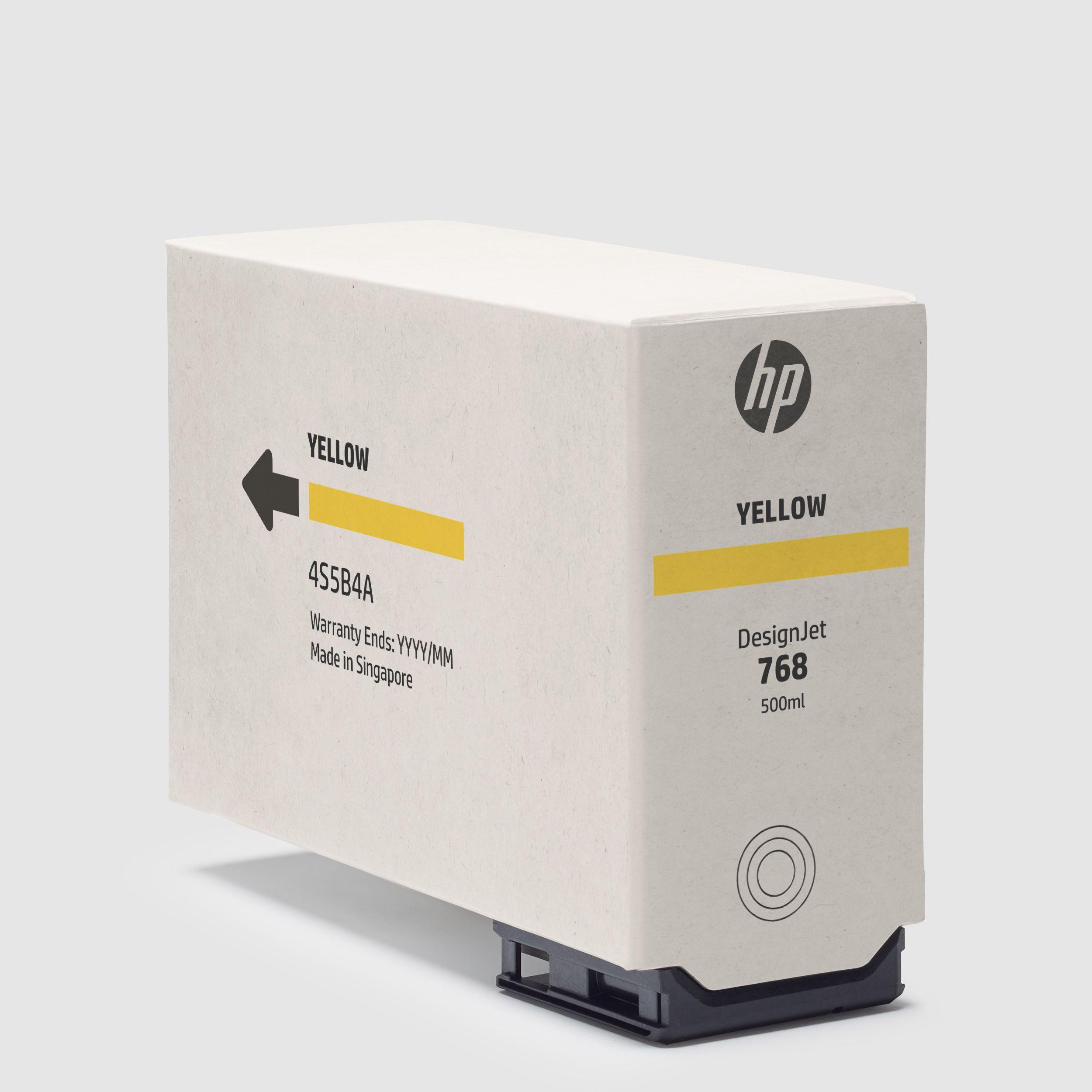 HP Tinte No.768 500ml yellow