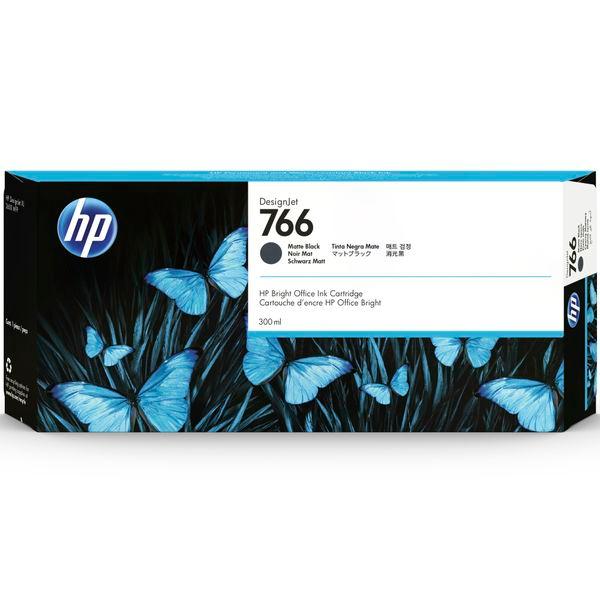 HP Tinte No.766 300ml Matte Black